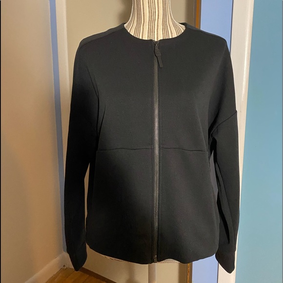NWT Reebok Speedwick Black Jacket Size M - Picture 1 of 7
